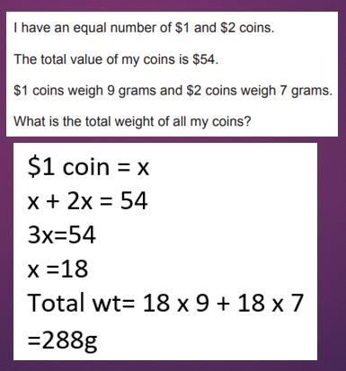 Selective Test Math Question