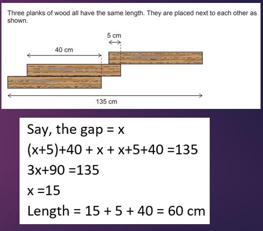 Selective Test Math Question